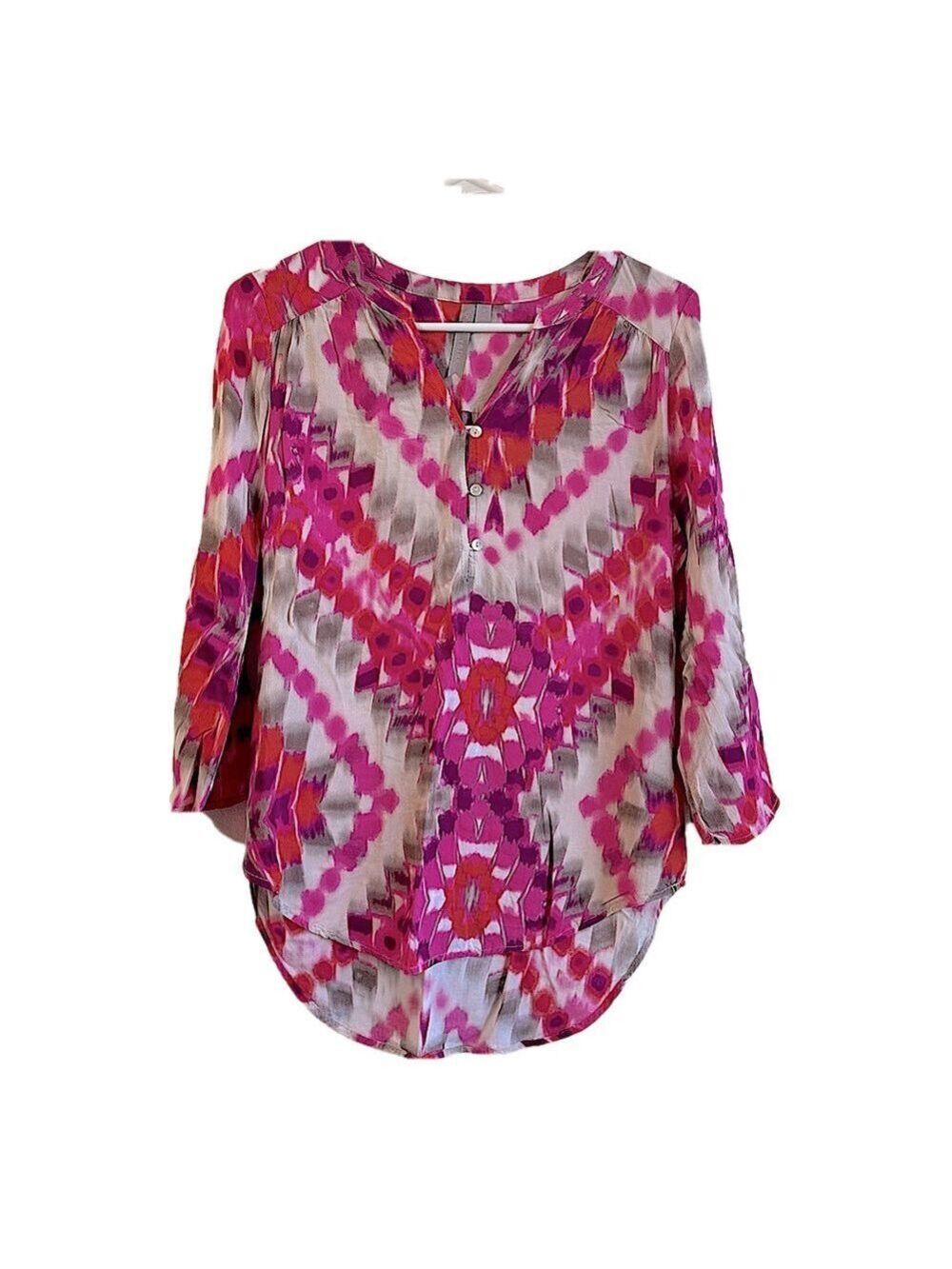 ☀️ BRINA & EM {Stitch Fix} Watercolor Blouse